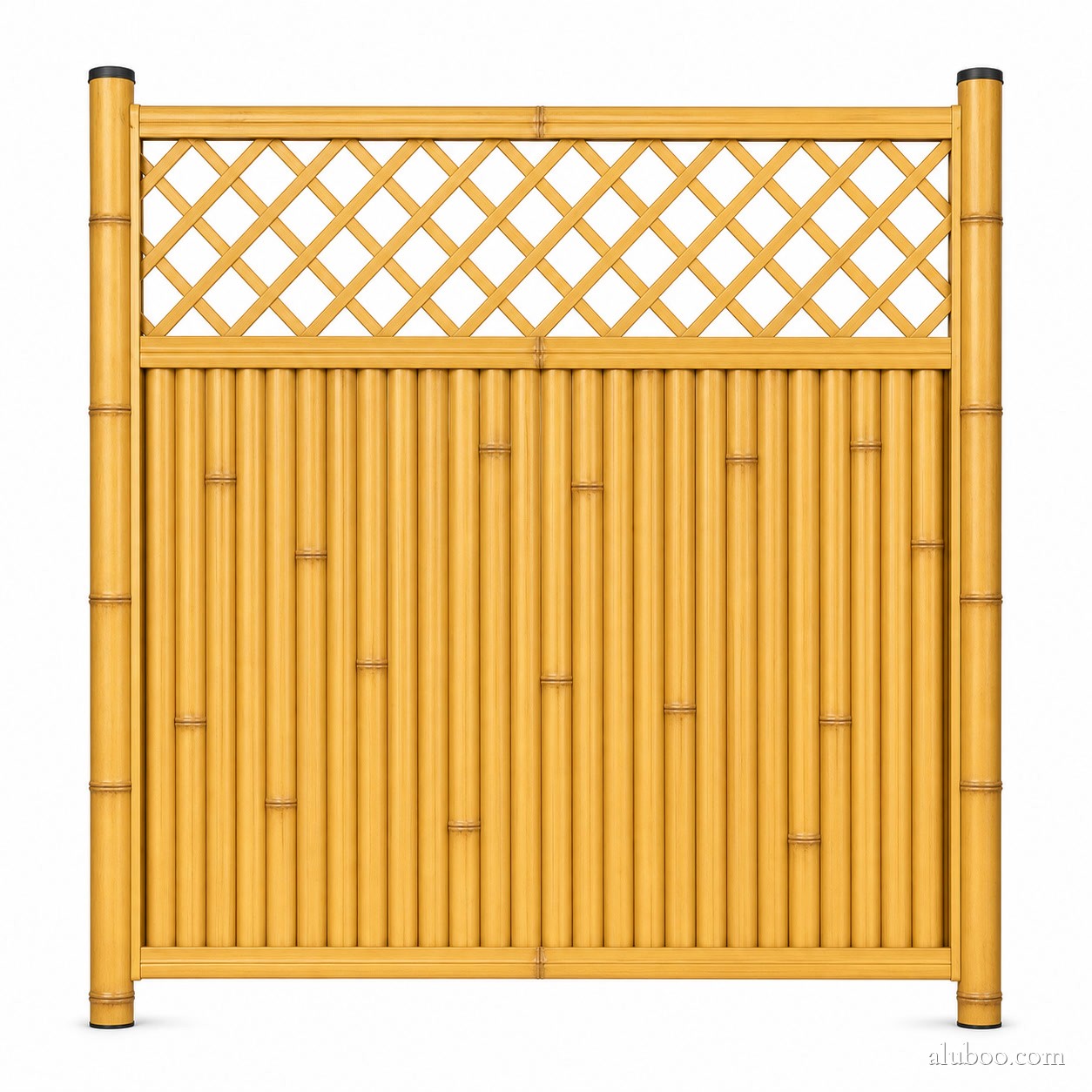 Aonang Lattice fence, honey bamboo finish